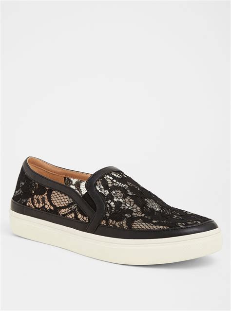 sanuk fake lace slip-on shoes|best slip on sneakers.